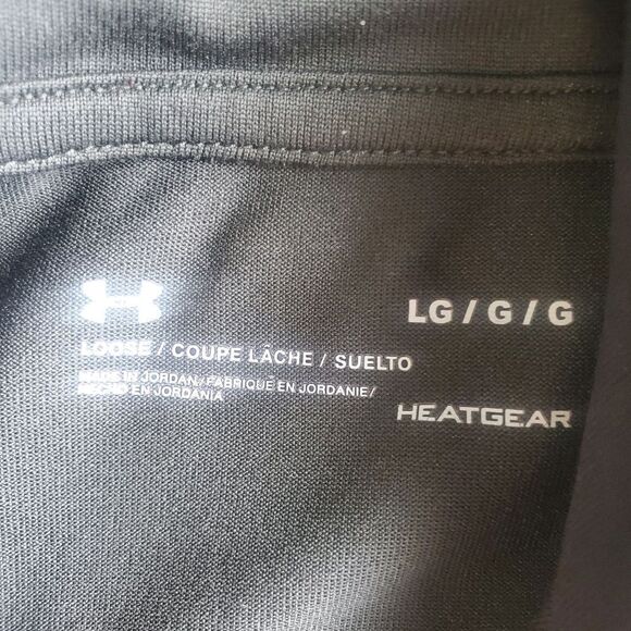 Under Armour Project Rock The Charged Cotton T Shirt Hoodie Olive Men’s Large - Picture 4 of 4